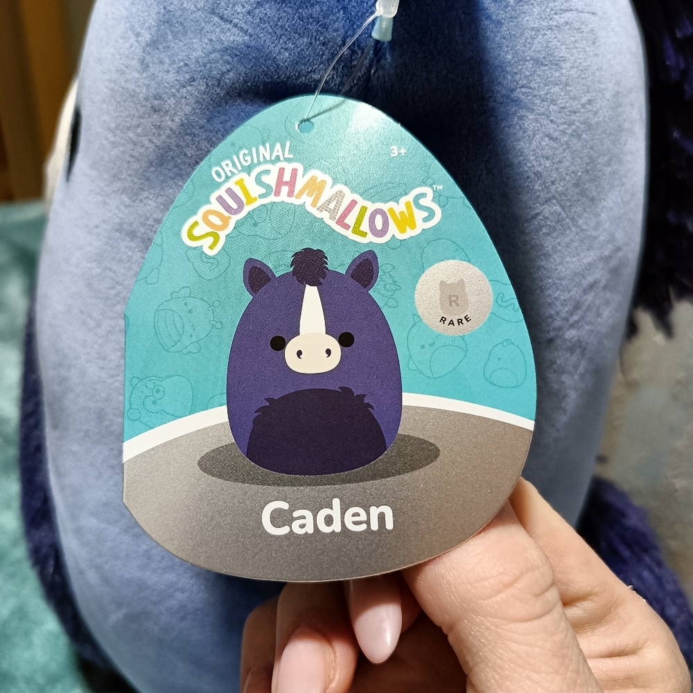 Rare Silver Tag Squishmallow Caden Horse